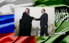 Moscú: Vladimir Putin recibe al príncipe saudí Mohammad bin Salman ► 18 de junio de 2015 (Foto Reuters / Grigory Dukor)