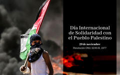Fraterna solidaridad con el Pueblo Palestino