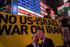 Manifestación "No a la guerra contra Irán" en la ciudad de Nueva York, EEUU | Junio 18, 2025 (Redes)