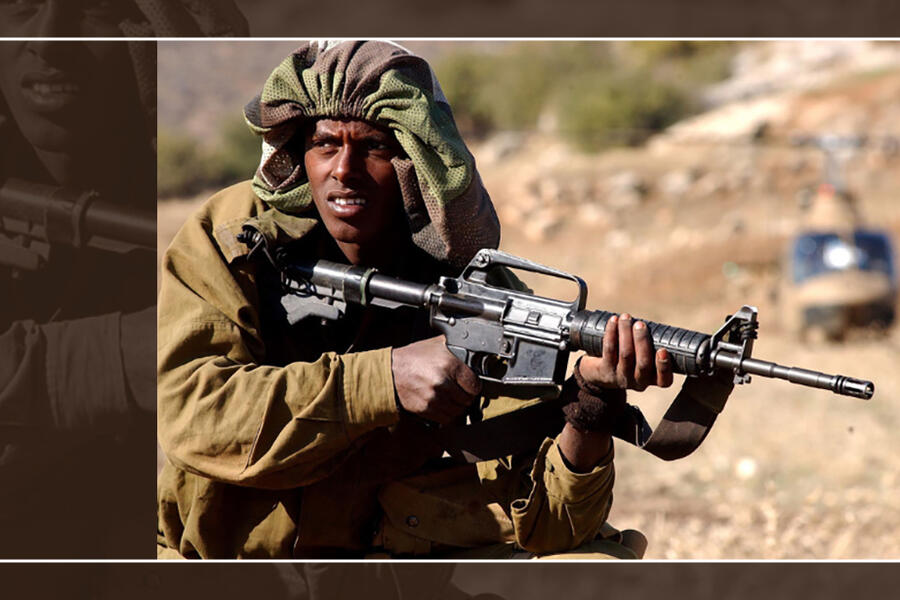 Un soldado de las Brigadas Golán (Foto: ejército israelí vía Wikimedia Commons)