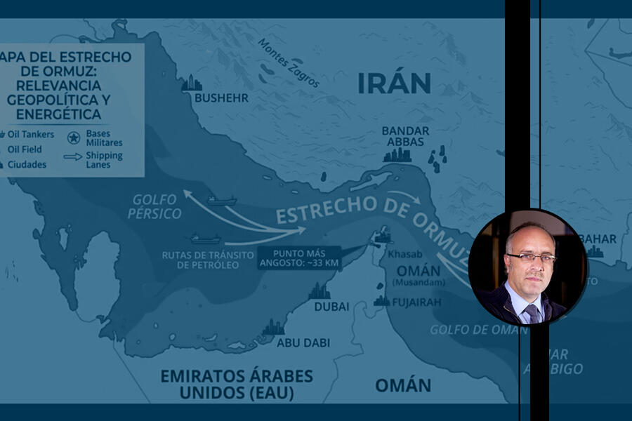 Sapag: Análisis geopolítico tras el bloqueo estadounidense de Ormuz 