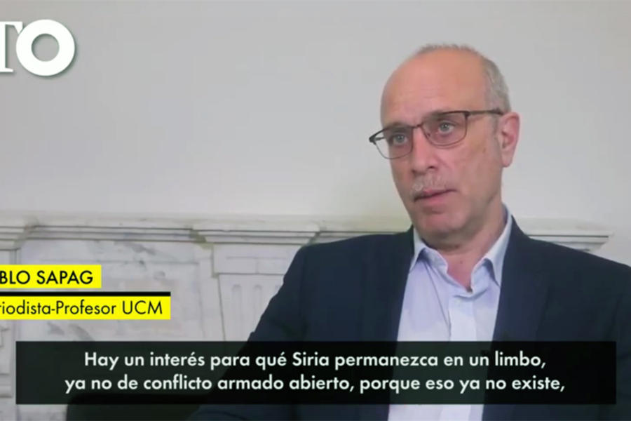 Siria a 10 años de crisis impuesta: Entrevista a Pablo Sapag