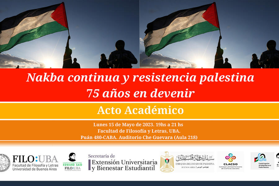 Acto académico por Día de la Nakba