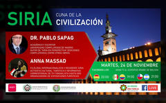 Charla sobre Siria, su cultura y turismo