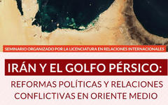 Charla: “Irán, el Golfo Pérsico y Medio Oriente”