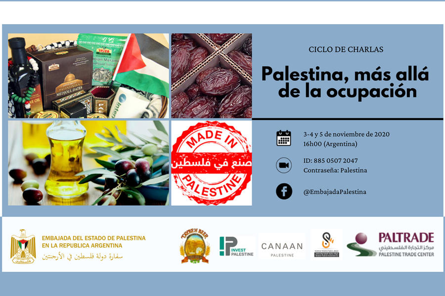 Charlas sobre comercio e inversión en Palestina