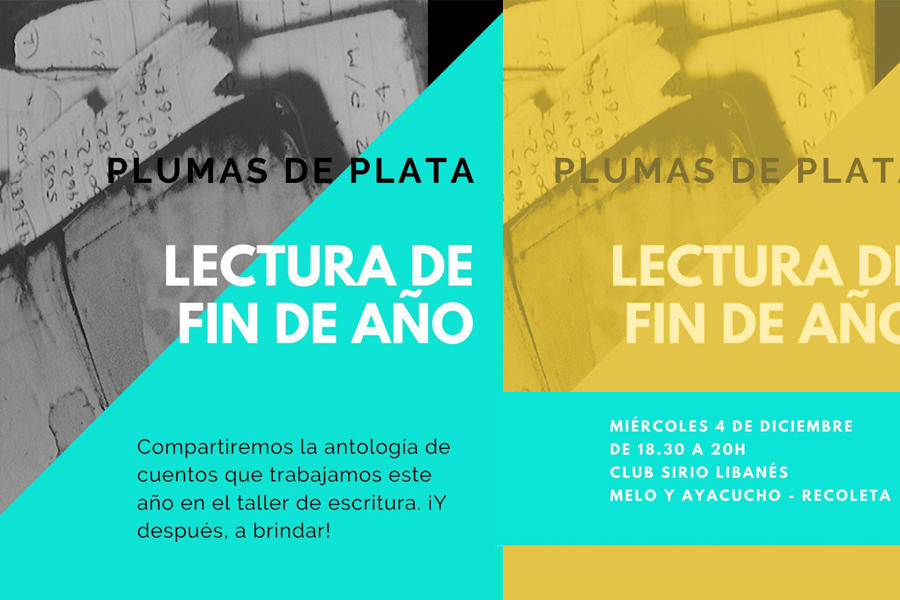 Cierre de año del taller de escritura del CSLBA