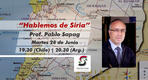 Club Sirio Unido de Chile auspicia charla sobre Siria 