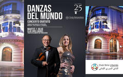 Concierto: “Danzas del Mundo” en el Club Sirio Libanés