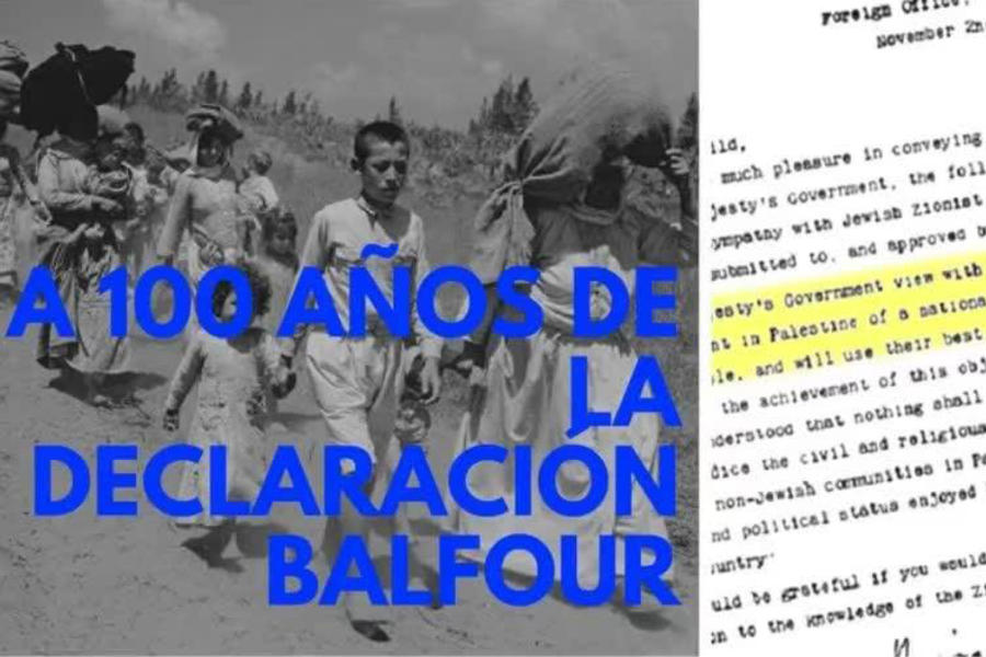 Conferencia: A 100 años de la Declaración Balfour