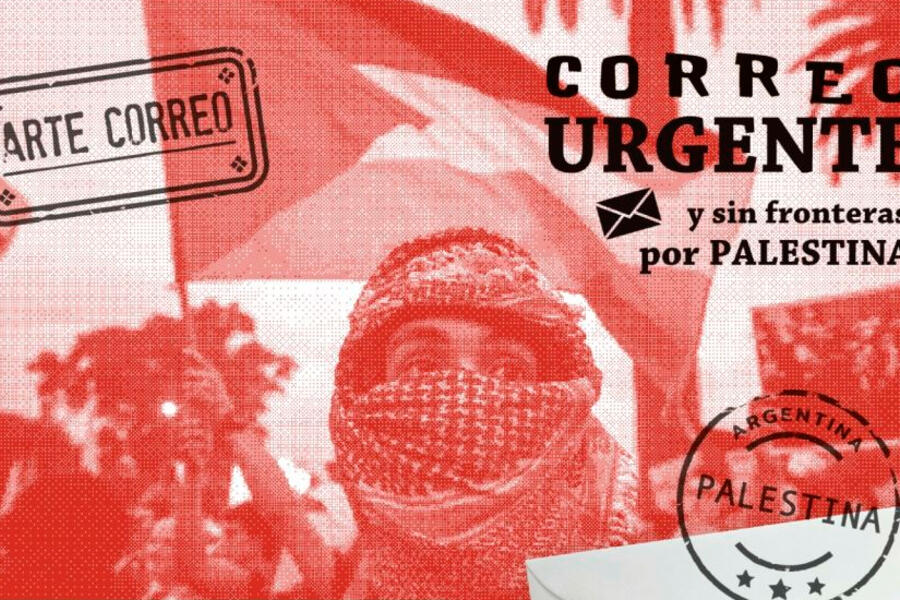 Correo Urgente por Palestina: muestra de solidaridad en Buenos Aires