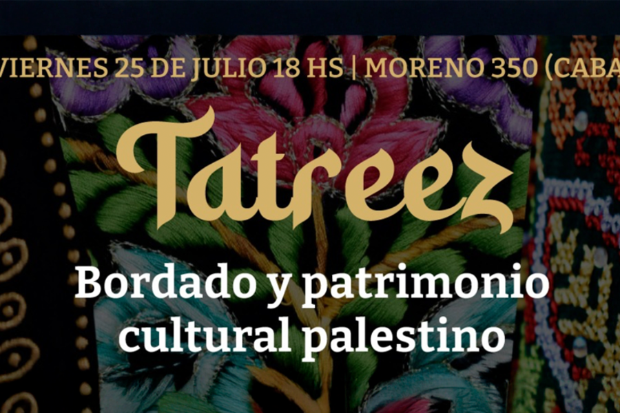 Palestina celebra su herencia cultural con una muestra de bordado tradicional en Buenos Aires