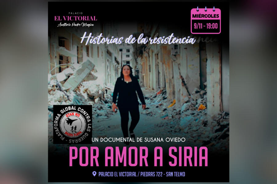 Foto: "Por Amor a Siria”.