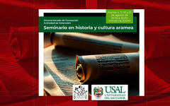 Seminario en USAL: “Historia y Cultura Aramea” 