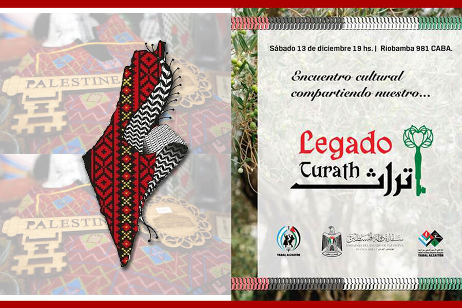 Turath: Encuentro cultural en la Embajada de Palestina