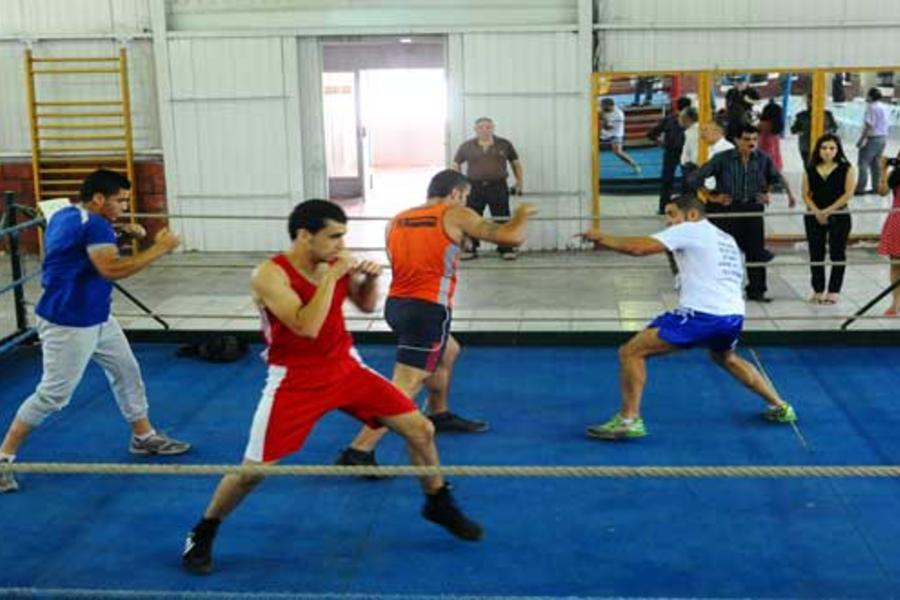 Admiración por el deporte sirio