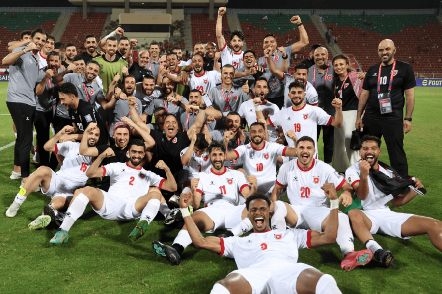 Ammán de fiesta: Jordania clasificó por primera vez al Mundial y hace historia en Asia