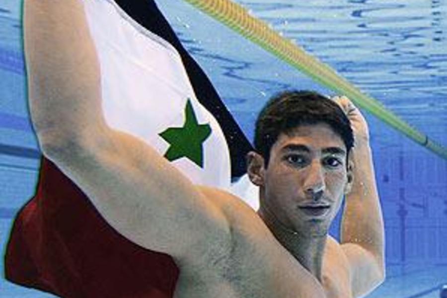Azad Al Barazi, el nadador sirio que sigue sorprendiendo