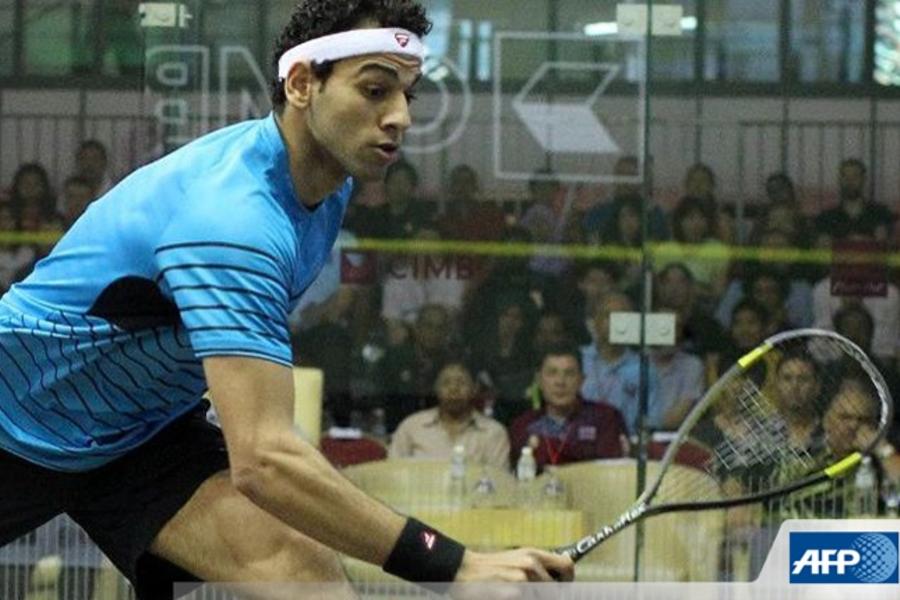 Mohamed El Shorbagy (Foto AFP).