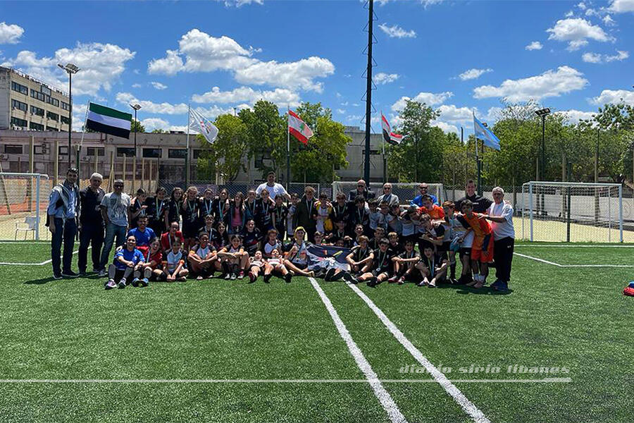 Encuentro deportivo entre el CSLBA y el Colegio Benjamin Constant de San Pablo