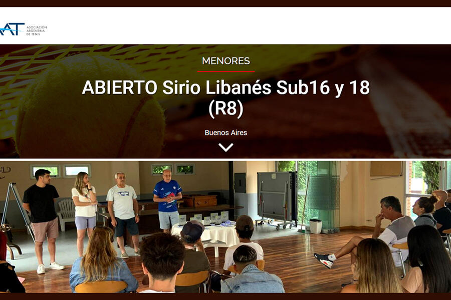 Finalizó Torneo de tenis Sub16 y Sub18 en el CSLBA