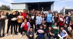 Jornada de rugby escolar en Sweida