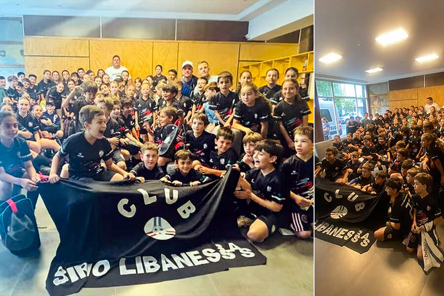 Los chicos y chicas de Fútbol CSLBA a su llegada a Mar del Plata para participar del Torneo 19 Open Fútbol