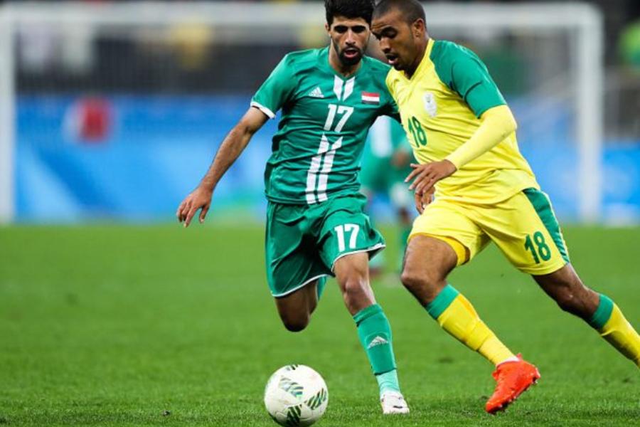 La selección de fútbol iraquí enfrentó a Sudáfrica y empataron 1-1.