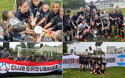 Nuevos campeonatos para el fútbol del Club Sirio Libanés