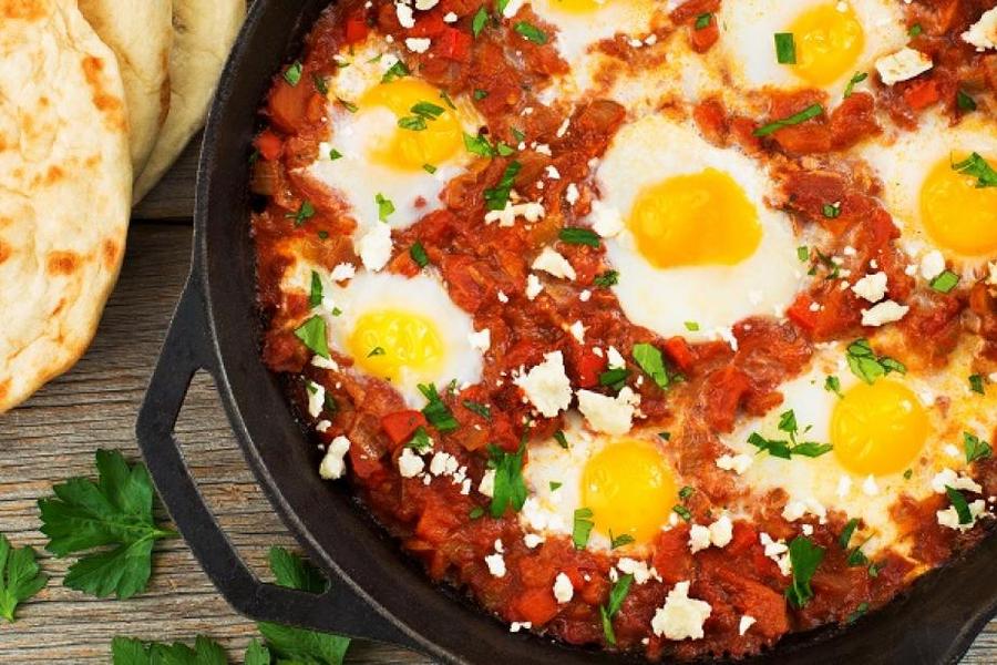 Chakchouka, guiso de verduras