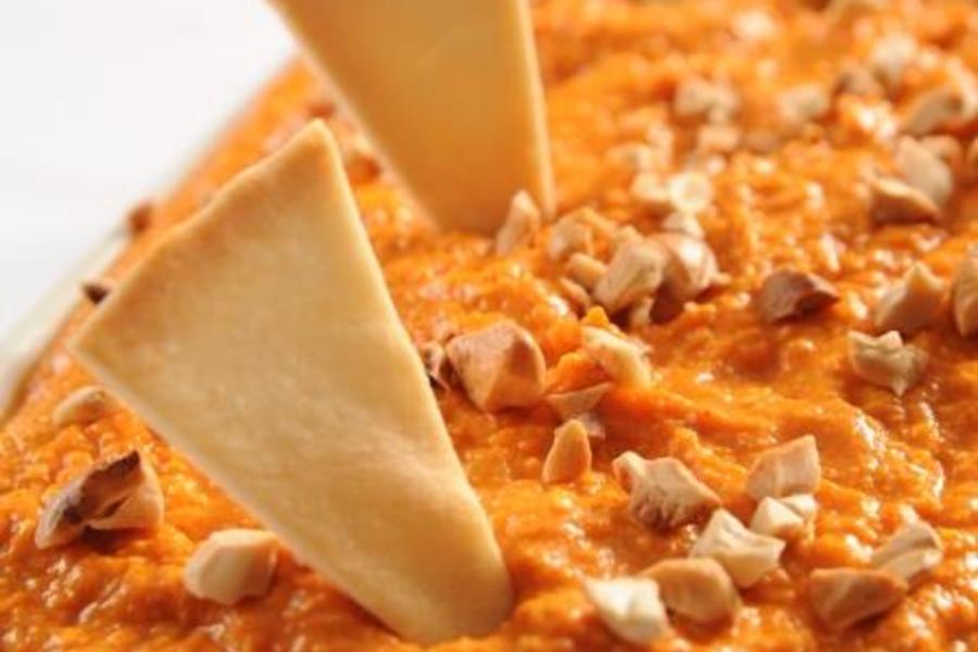 Mjamra (Crema de morrones)