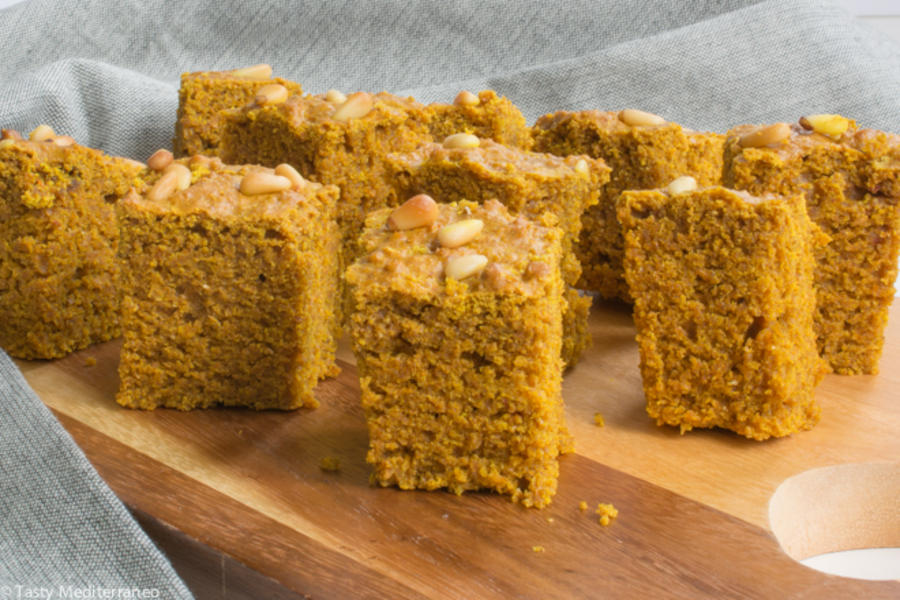 Sfouf: esponjosa torta libanesa