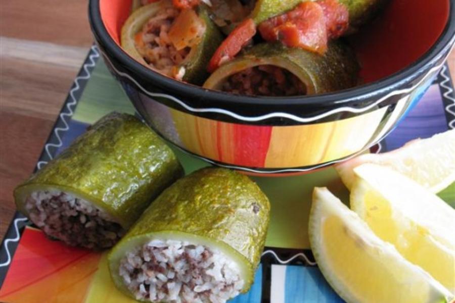 Zapallitos árabes rellenos