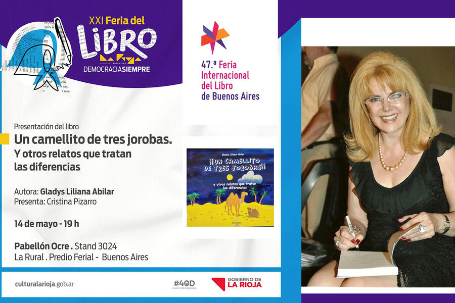 Gladys Abilar presenta su última obra en la Feria del Libro