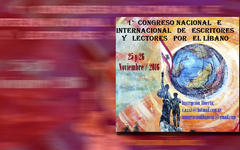 I Congreso de Escritores y Lectores por el Líbano