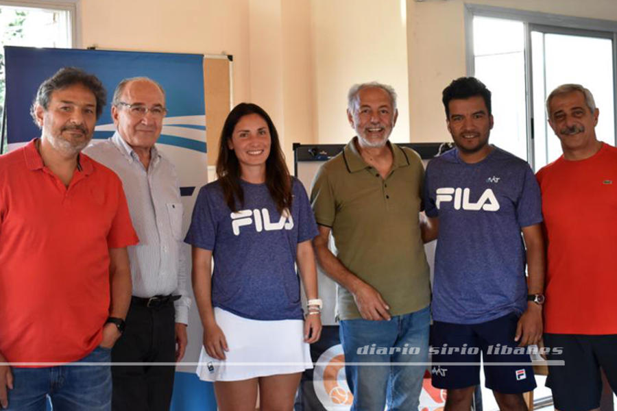 Capacitación de Tenis en el CSLBA