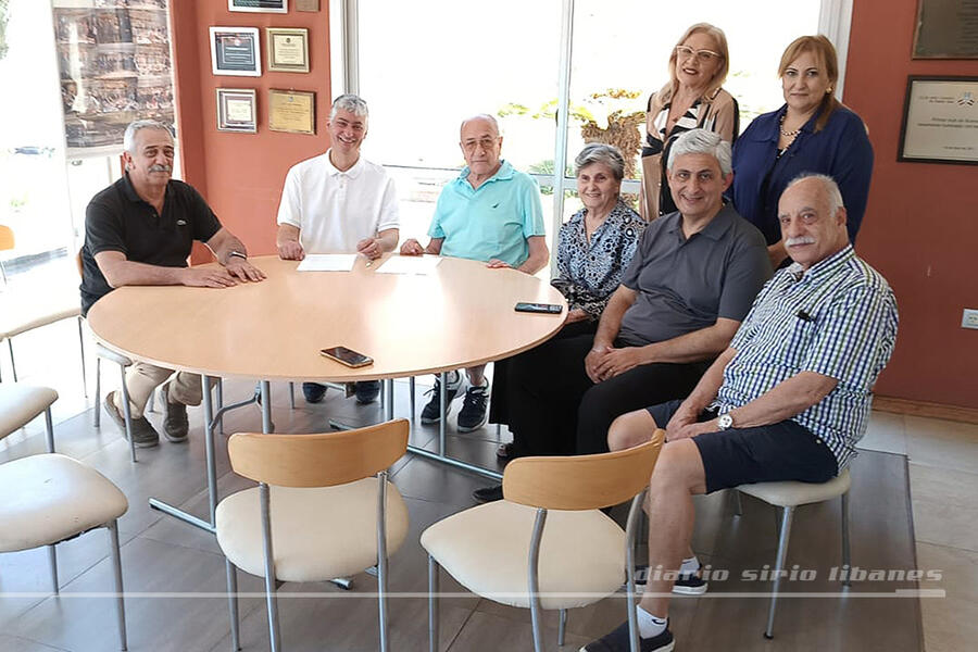 El Club Sirio Libanés de Buenos Aires y la Sociedad Sirio Libanesa de Tartagal rubricaron convenio de cooperación