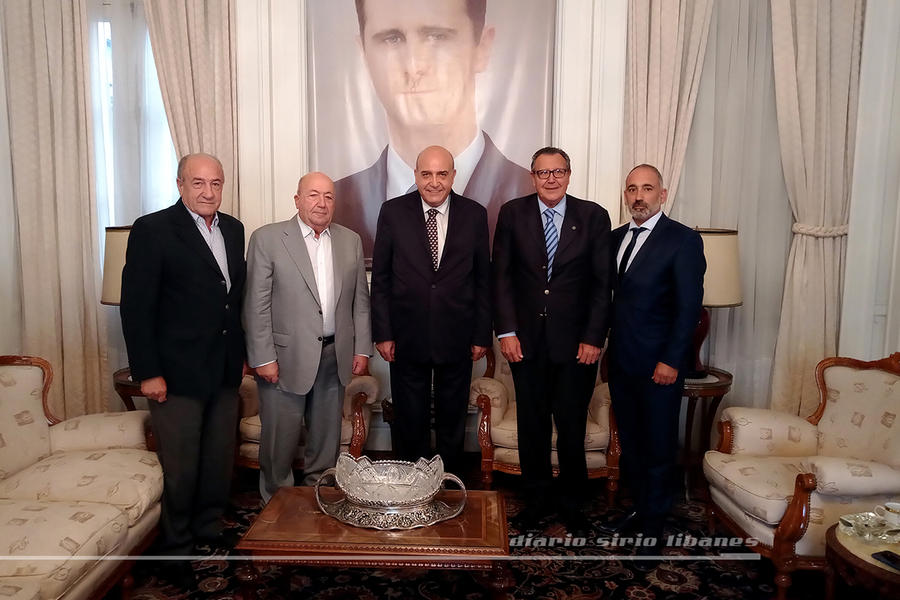 Encuentro de directivos con el Sr. Embajador de Siria | Marzo 18, 2022 (Foto: Diario Sirio Libanés)