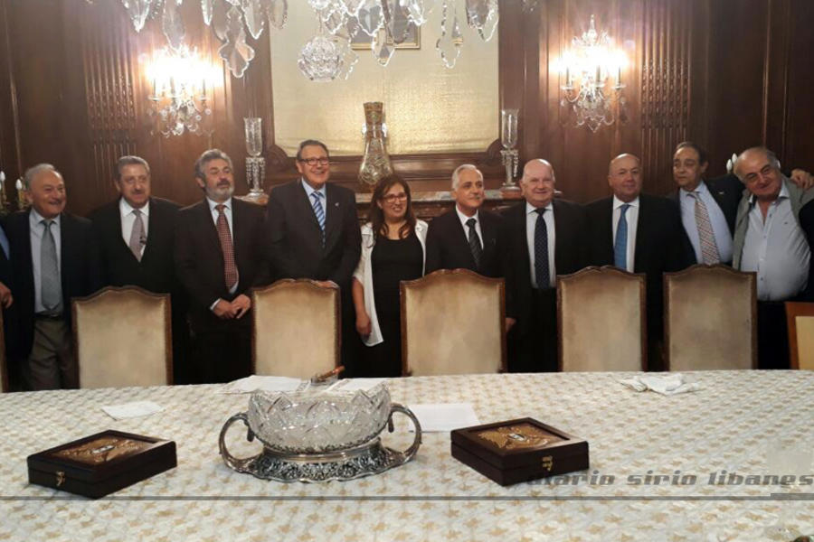 La Embajada de Siria convocó a la dirigencia institucional