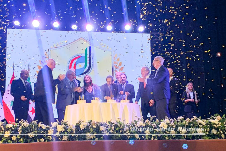 La Sociedad Sirio Libanesa de Tucumán celebró 100 años con tres actos centrales
