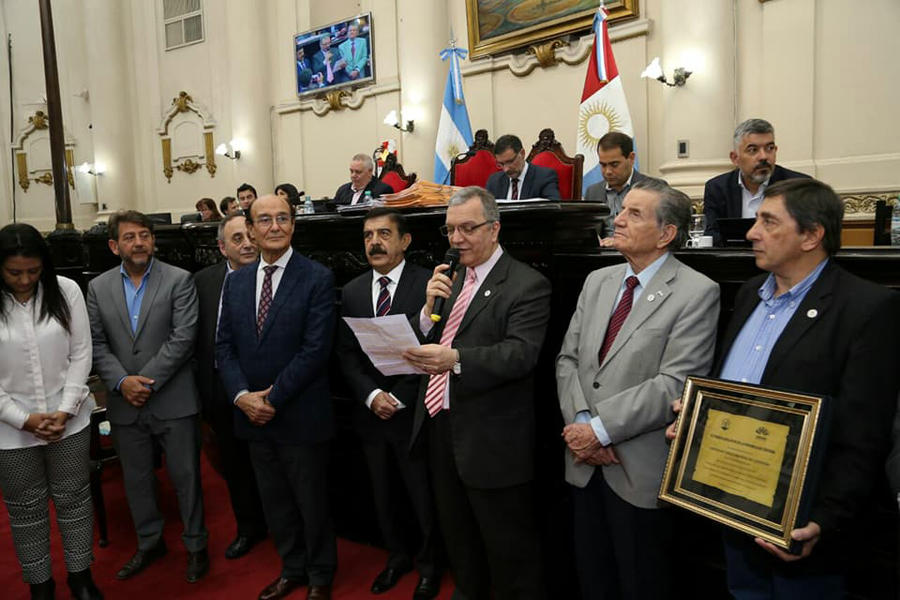 Legislatura cordobesa distinguió a la Sociedad Sirio Libanesa