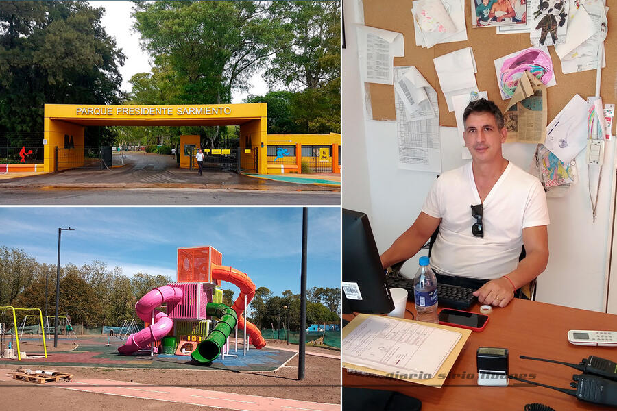 Logros y proyectos, una constante del porteño Parque Sarmiento