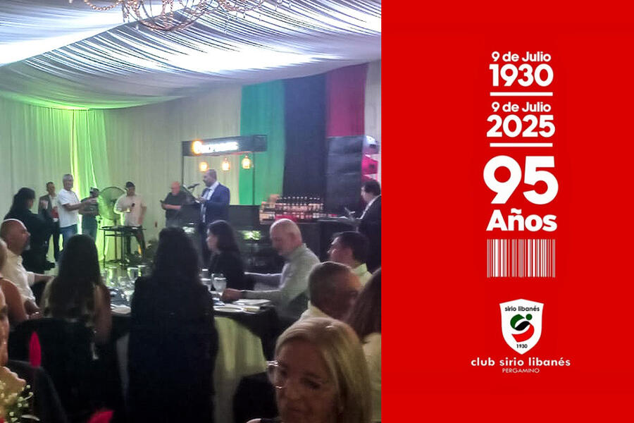 Pergamino: el Club Sirio Libanés celebró sus 95 años