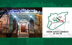 Salutación de la USL de Salta por el aniversario del Diario Sirio Libanés