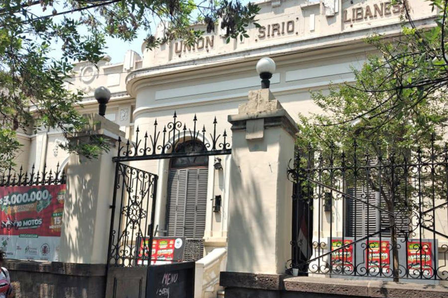 Sede de la Unión Sirio Libanesa de Salta. Foto: Aries Online.
