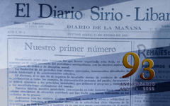 93 años del Diario Sirio Libanés
