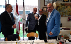 Almuerzo homenaje a los embajadores de Túnez y Egipto