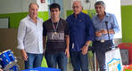 Autoridades del CSLBA participaron de entrega de medallas en el Comercial 15 de Saavedra