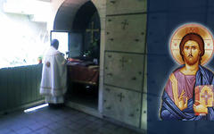 Bendición en el Panteón San Jorge