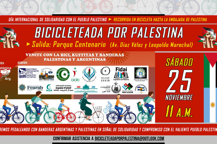 Bicicleteada por Palestina